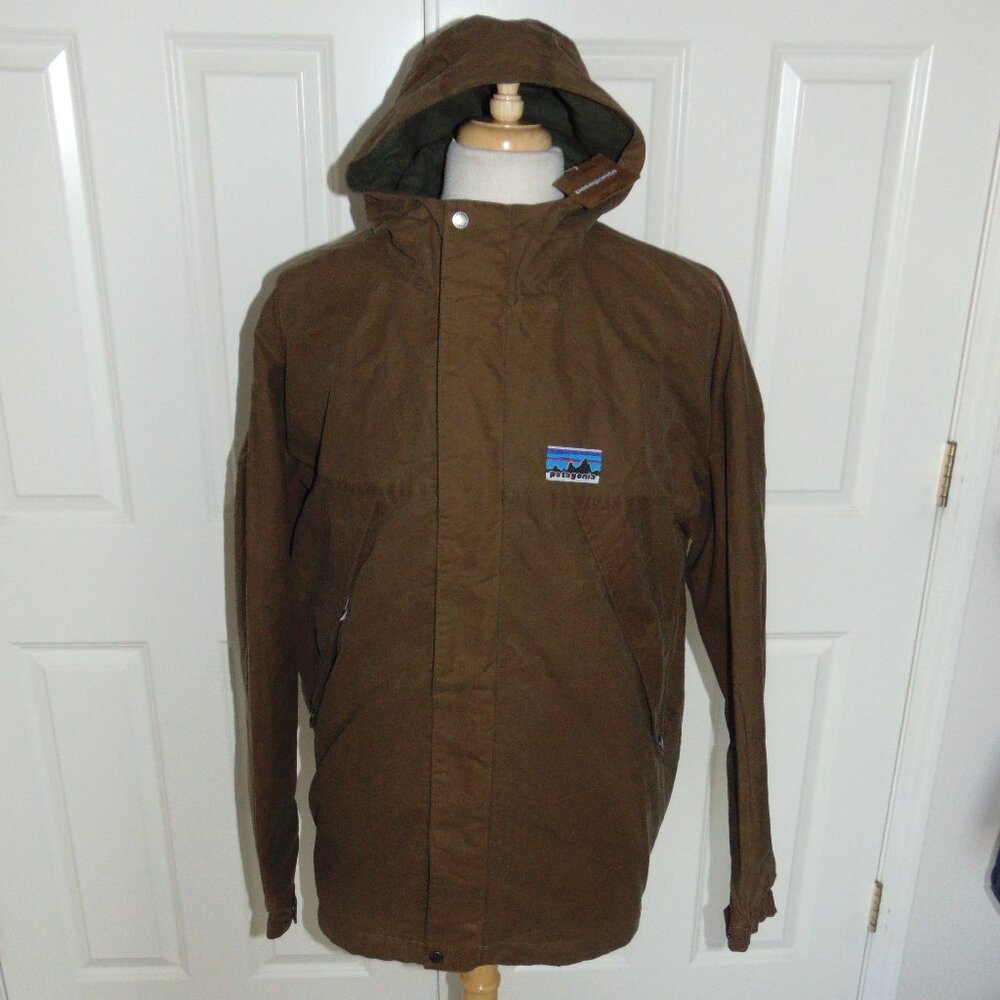 NEW PATAGONIA WAX COTTON HOODED JACKET